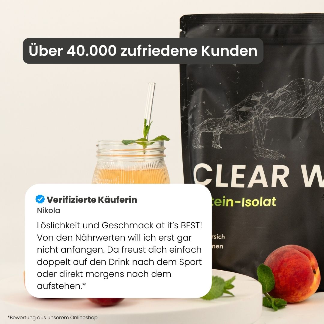 CLEAR WHEY PROTEIN - OPTIMUM PERFORMANCE®