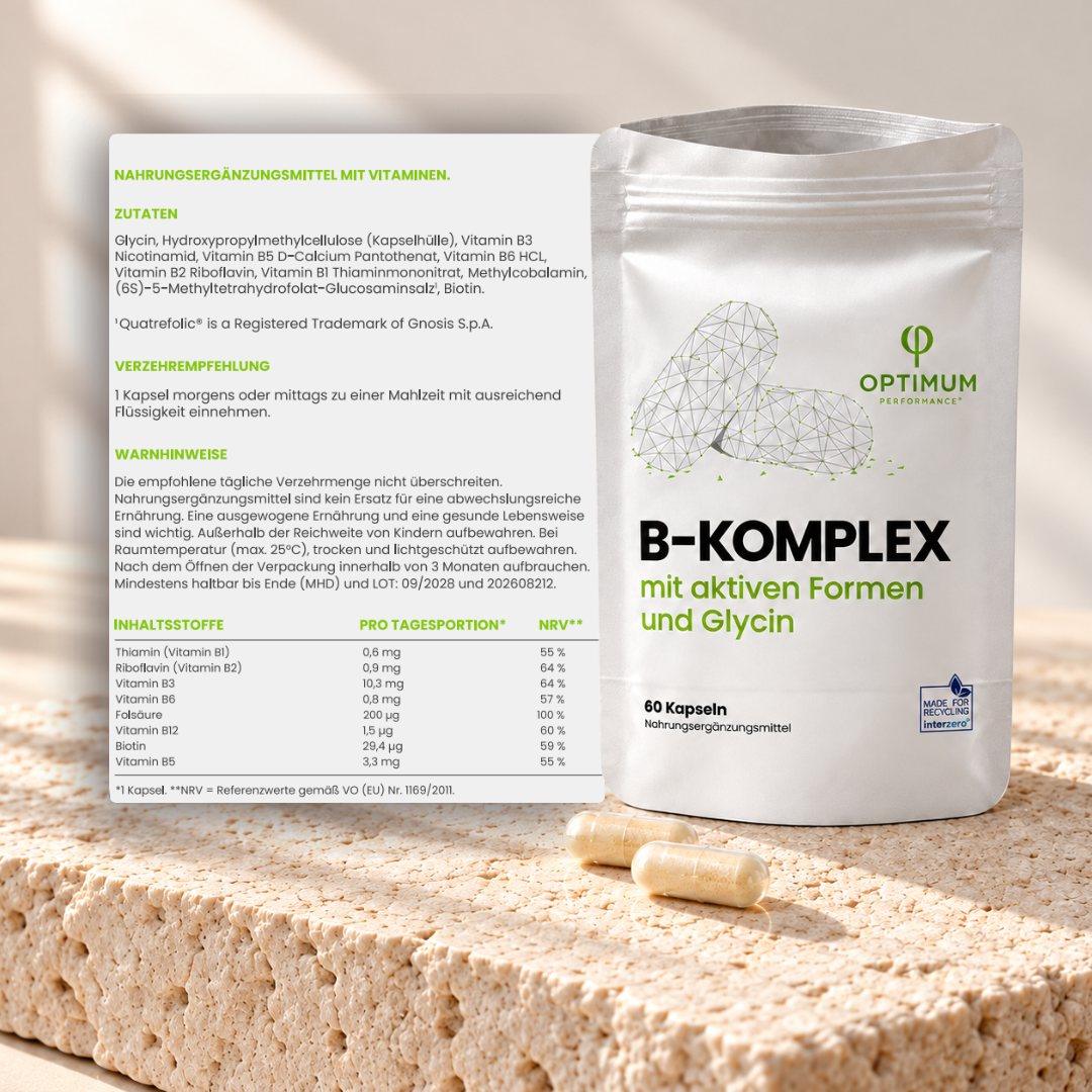 B-KOMPLEX - OPTIMUM PERFORMANCE®
