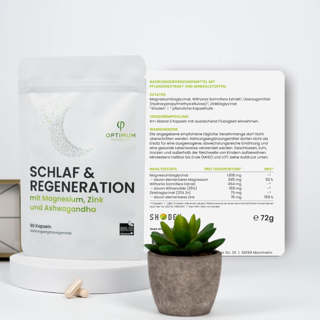 SCHLAF & REGENERATION - OPTIMUM PERFORMANCE®
