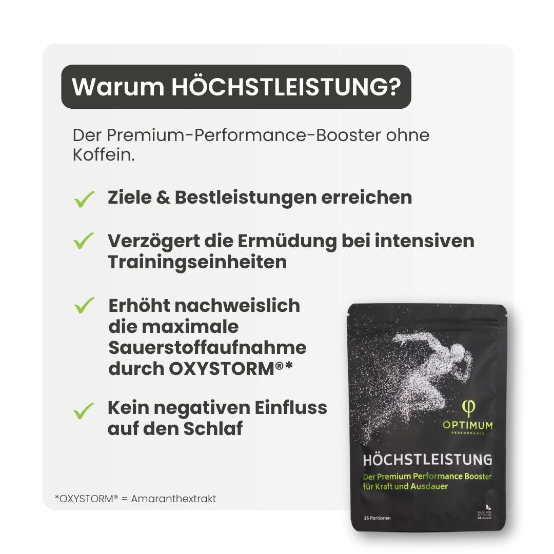 HÖCHSTLEISTUNG - OPTIMUM PERFORMANCE®