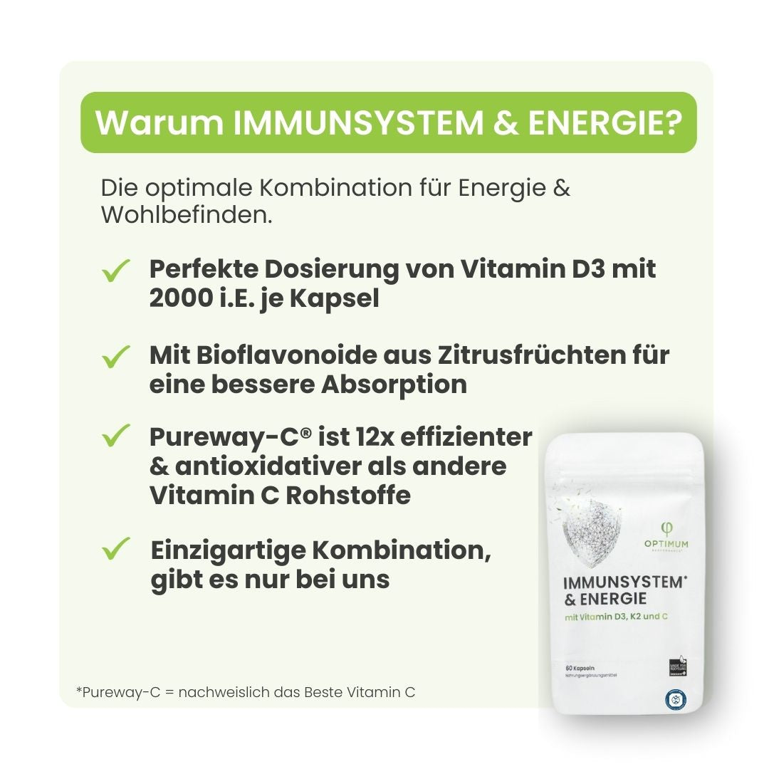 IMMUNSYSTEM & ENERGIE - OPTIMUM PERFORMANCE®