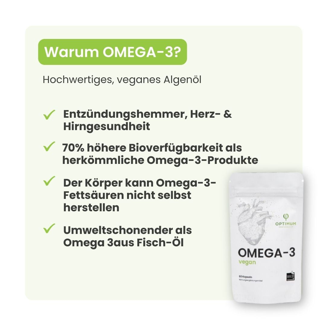 OMEGA-3 (Vegan) - OPTIMUM PERFORMANCE®