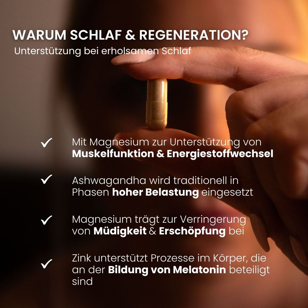 SCHLAF & REGENERATION - OPTIMUM PERFORMANCE®