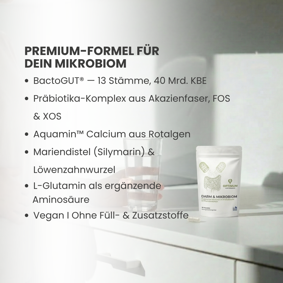 DARM & MIKROBIOM - OPTIMUM PERFORMANCE®