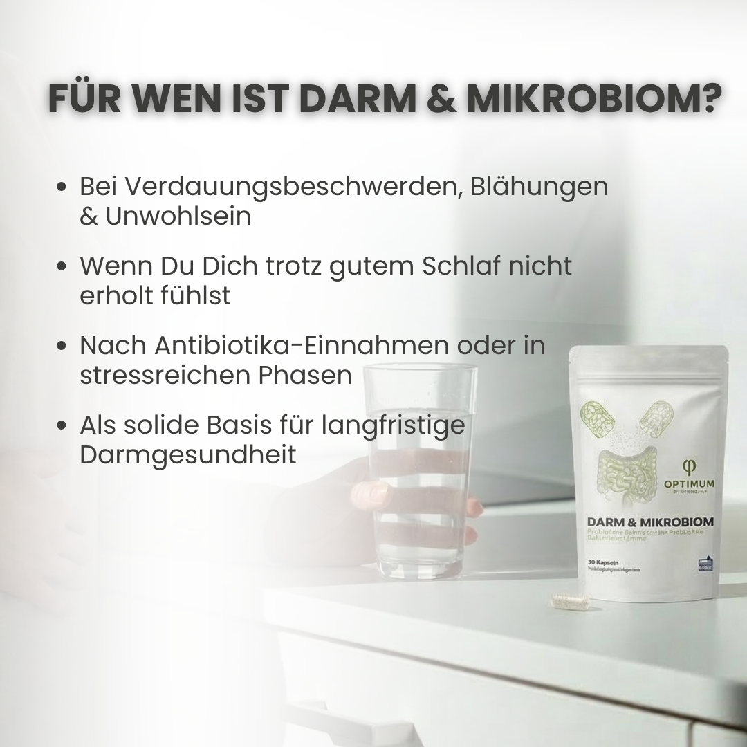 DARM & MIKROBIOM - OPTIMUM PERFORMANCE®