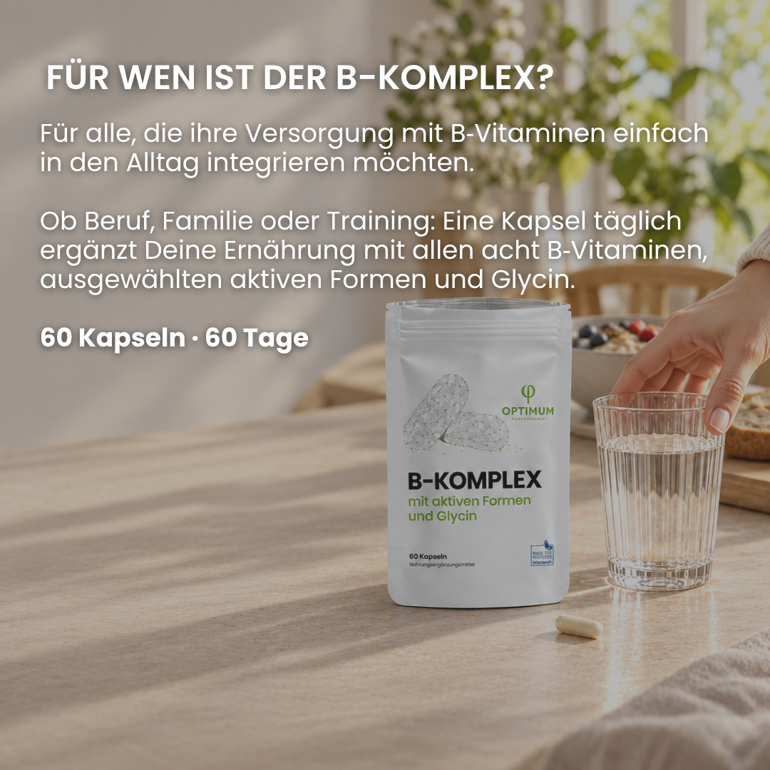 B-KOMPLEX - OPTIMUM PERFORMANCE®