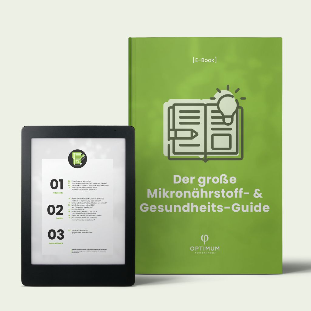 E-Book: Der große Mikronährstoff- & Gesundheits-Guide - OPTIMUM PERFORMANCE®