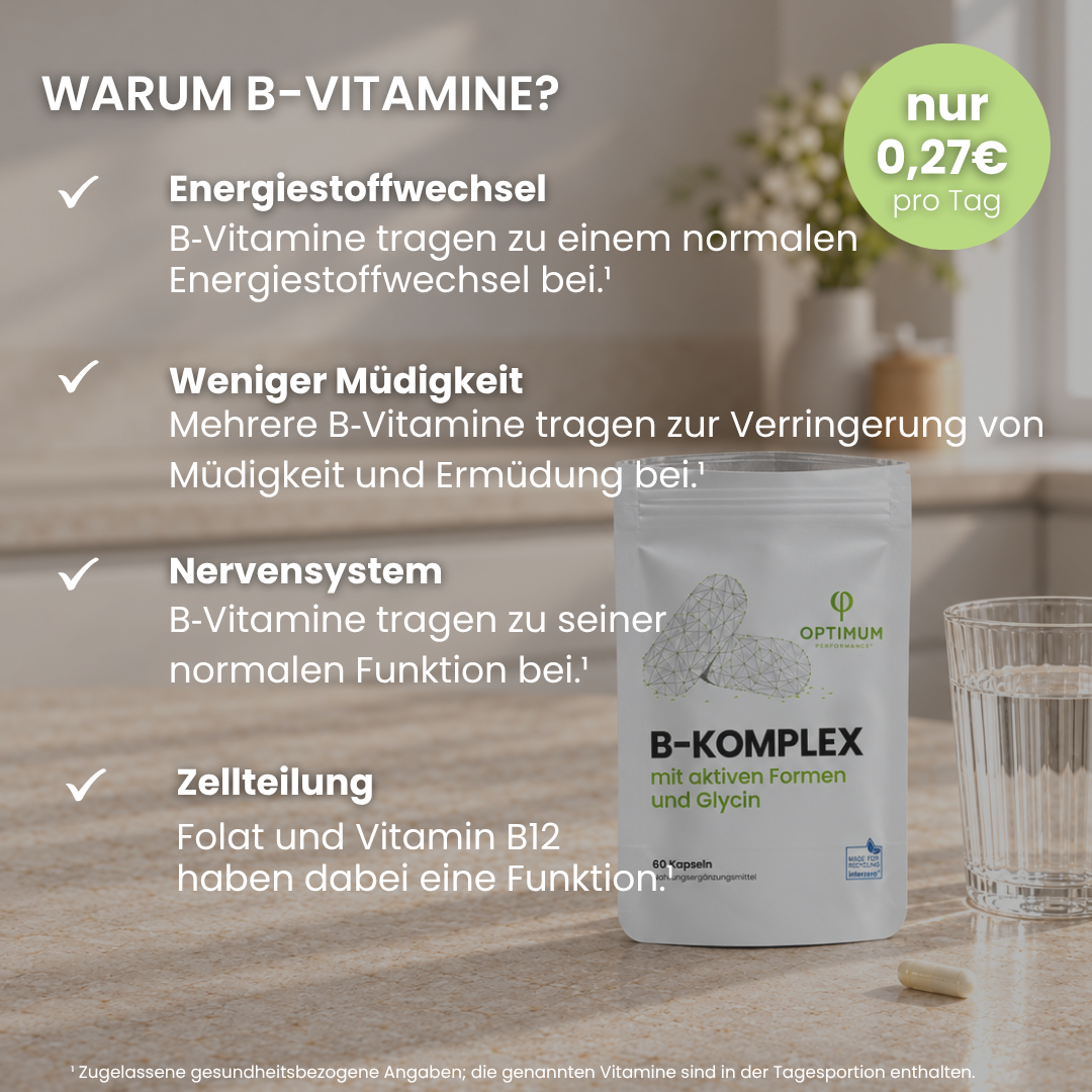 B-KOMPLEX - OPTIMUM PERFORMANCE®