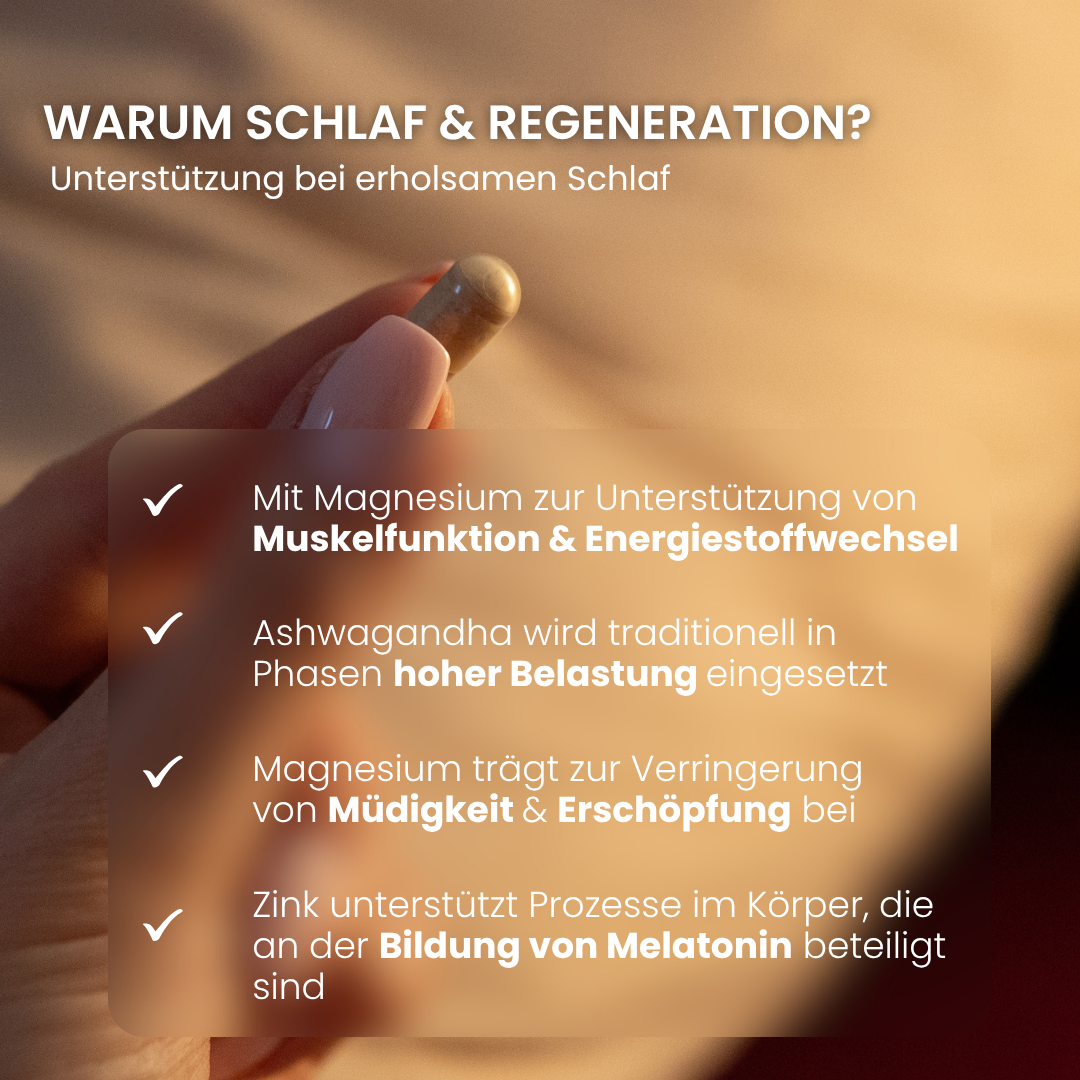 SCHLAF & REGENERATION